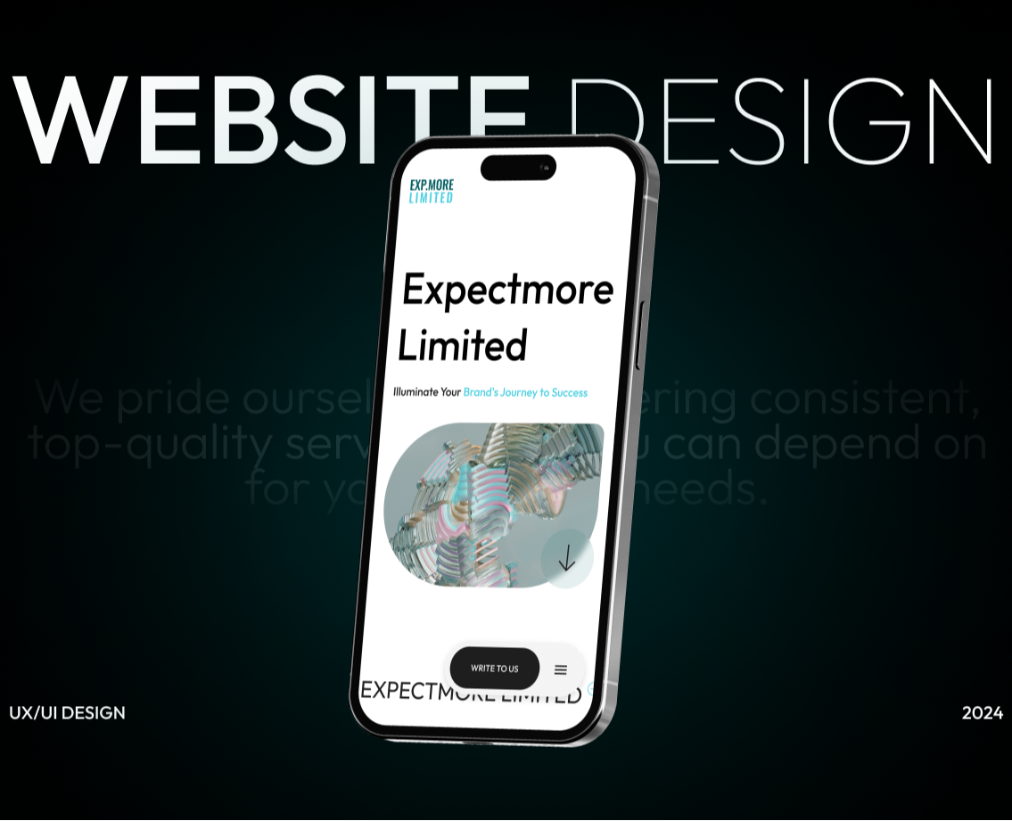 Exp.more Limited | Corporate website design на Dprofile