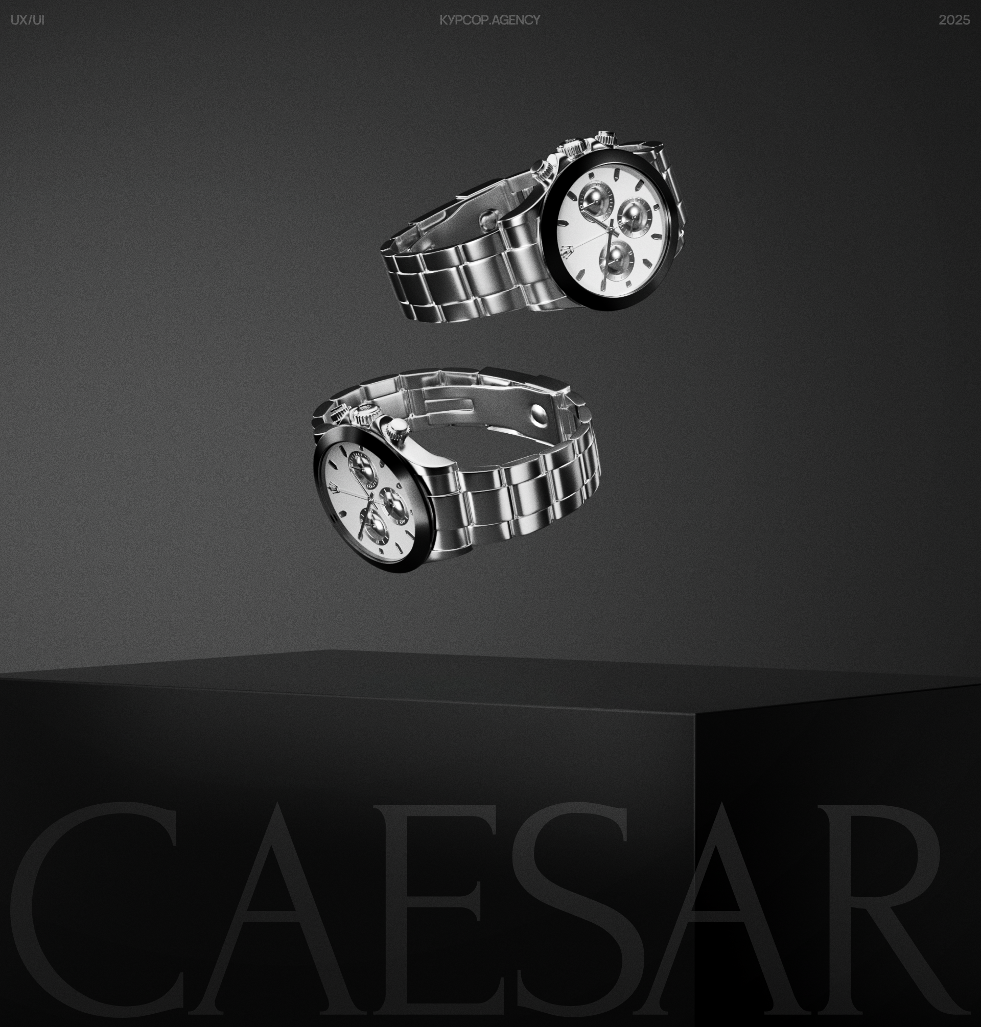 Caesar Watches: сайт для интернет-магазина — Изображение №1 — Интерфейсы, Брендинг на Dprofile