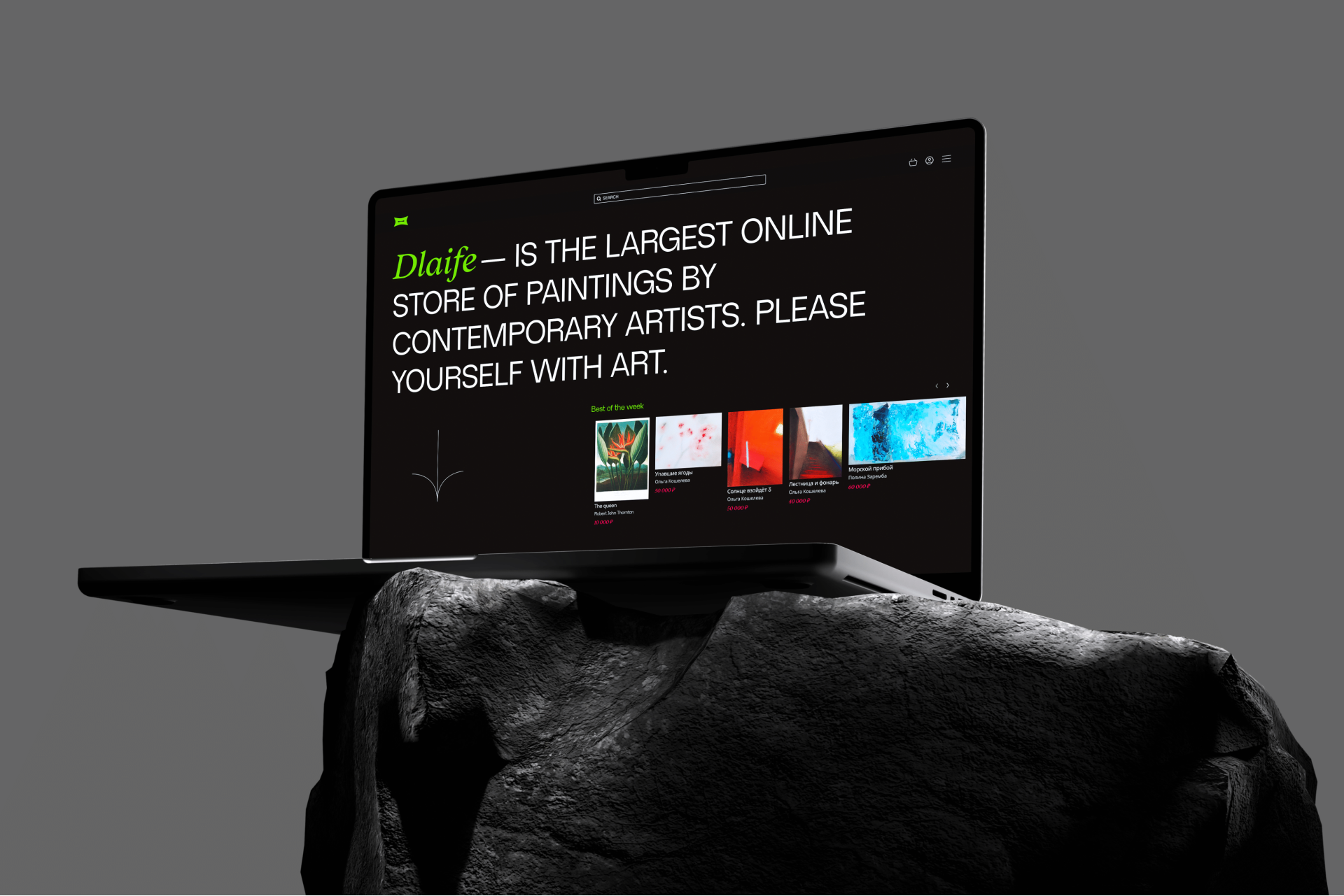 Online art store — Изображение №5 — Интерфейсы на Dprofile