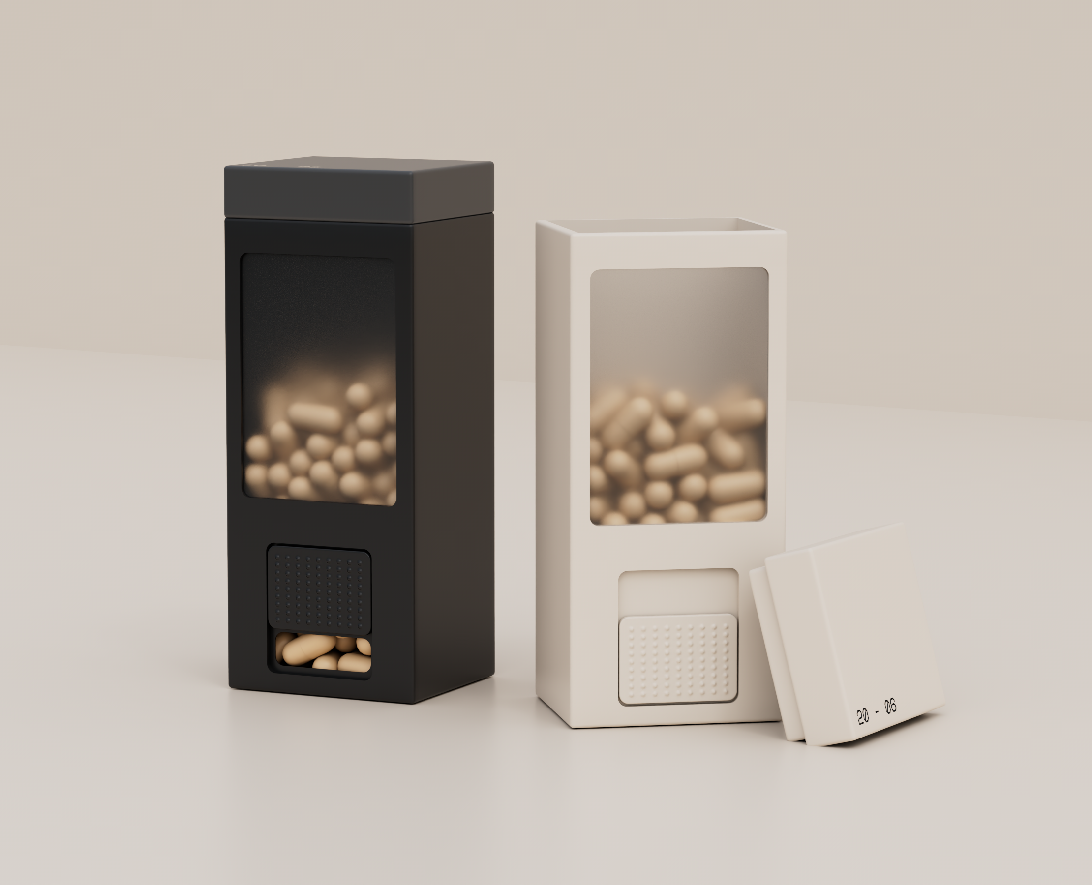 Таблетница "pilller" — 3D, Анимация на Dprofile