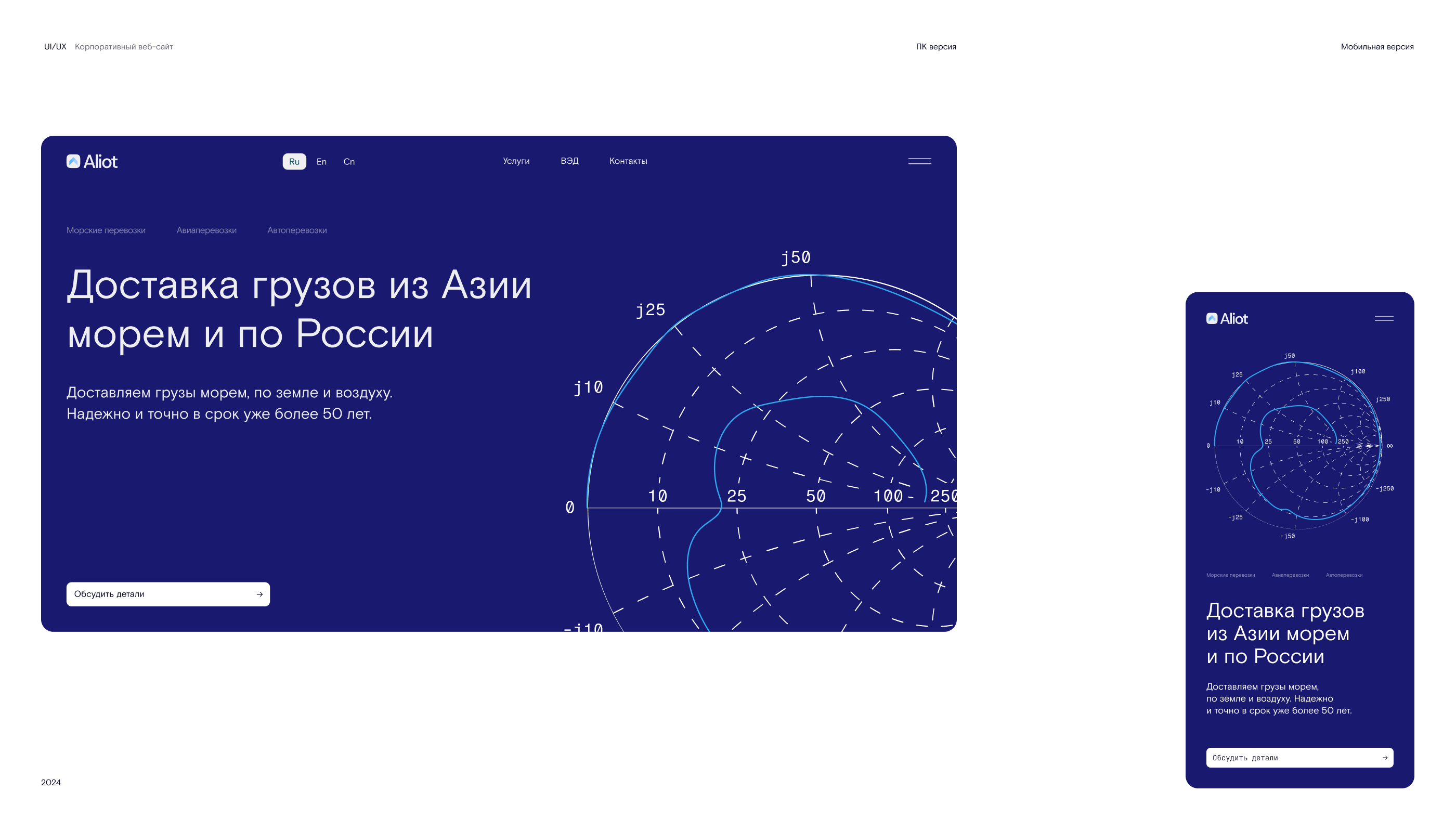 Aliot — Корпоративный сайт — Изображение №2 — Интерфейсы на Dprofile