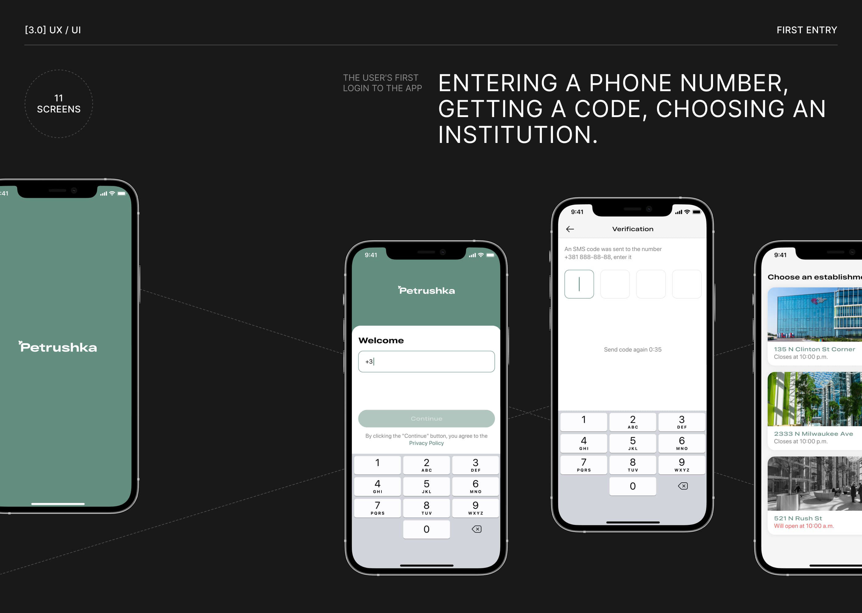 Restaurant Mobile App UX/UI | Petrushka — Изображение №6 — Интерфейсы, Анимация на Dprofile