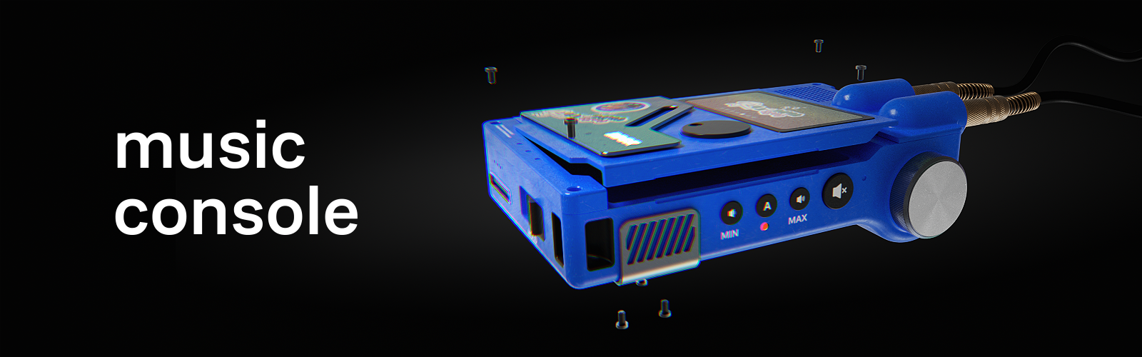3d modeling-music console — Изображение №1 — 3D на Dprofile