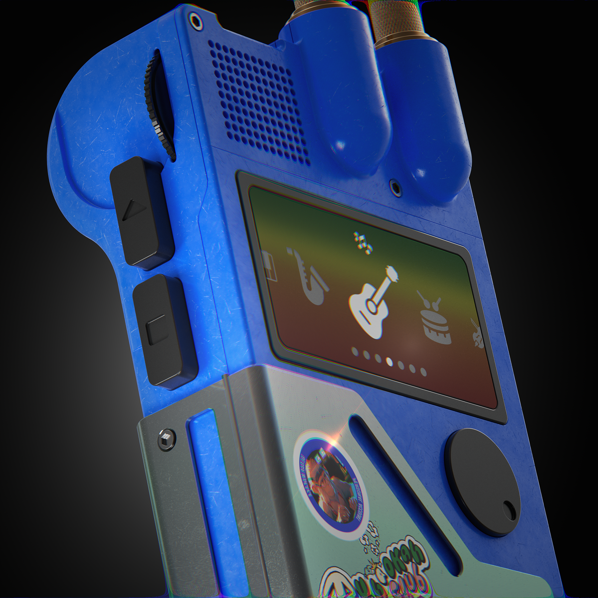 3d modeling-music console — Изображение №3 — 3D на Dprofile