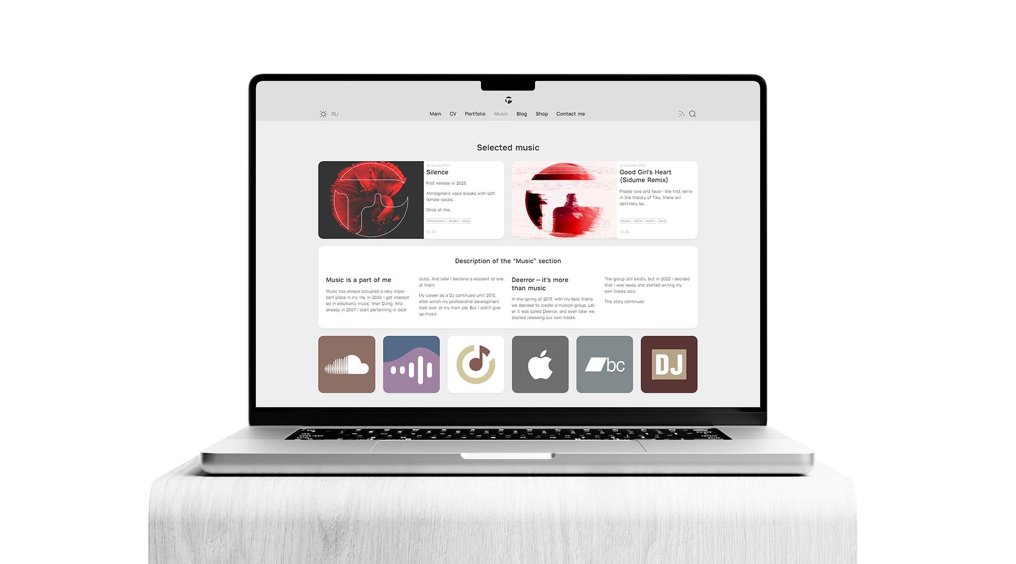 Сайт Tiku 2.0 — Изображение №18 — Интерфейсы на Dprofile