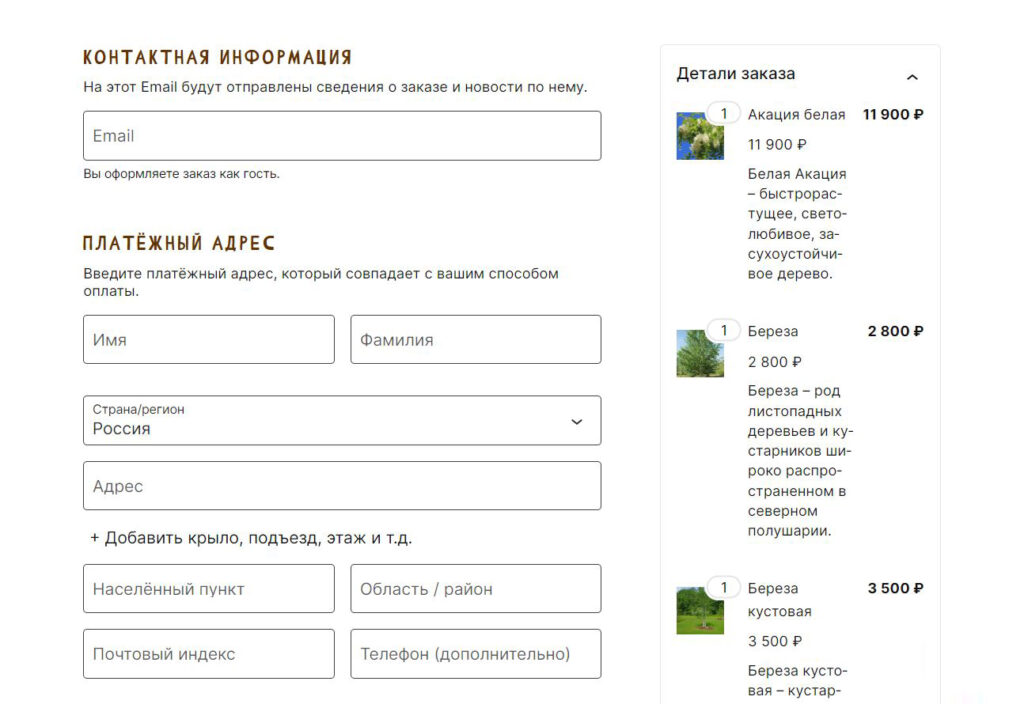 Интернет-магазин деревьев «Деревоо» — Изображение №10 — Интерфейсы, Брендинг на Dprofile