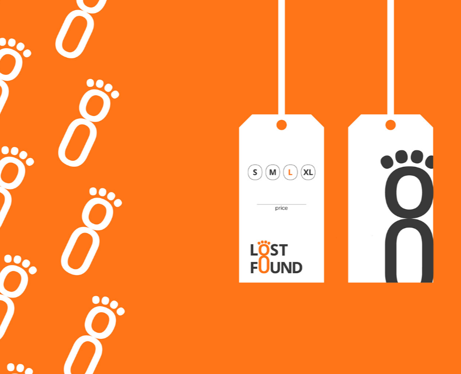 Lost&Found - Visual identity — Брендинг, Графика на Dprofile