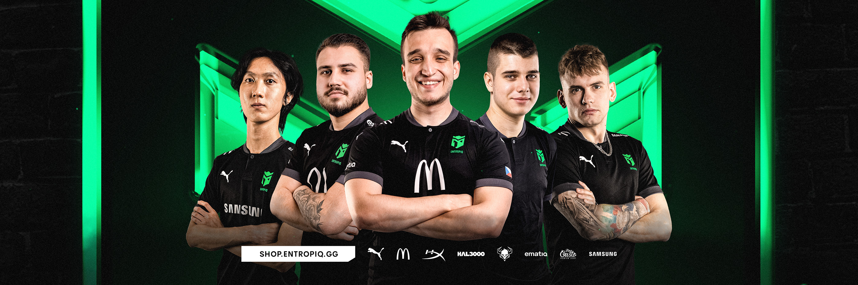 Entropiq (official esports design) — Изображение №1 — Брендинг, Маркетинг на Dprofile