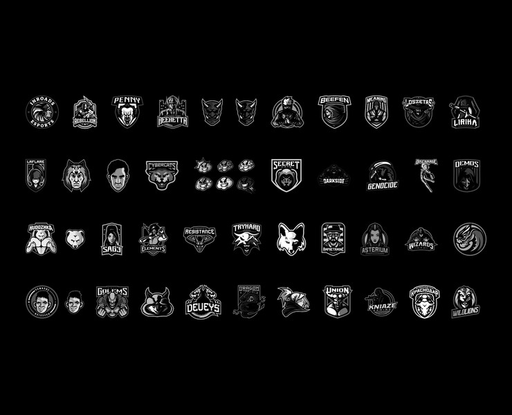 Esports logofolio. 40 mascot's на Dprofile