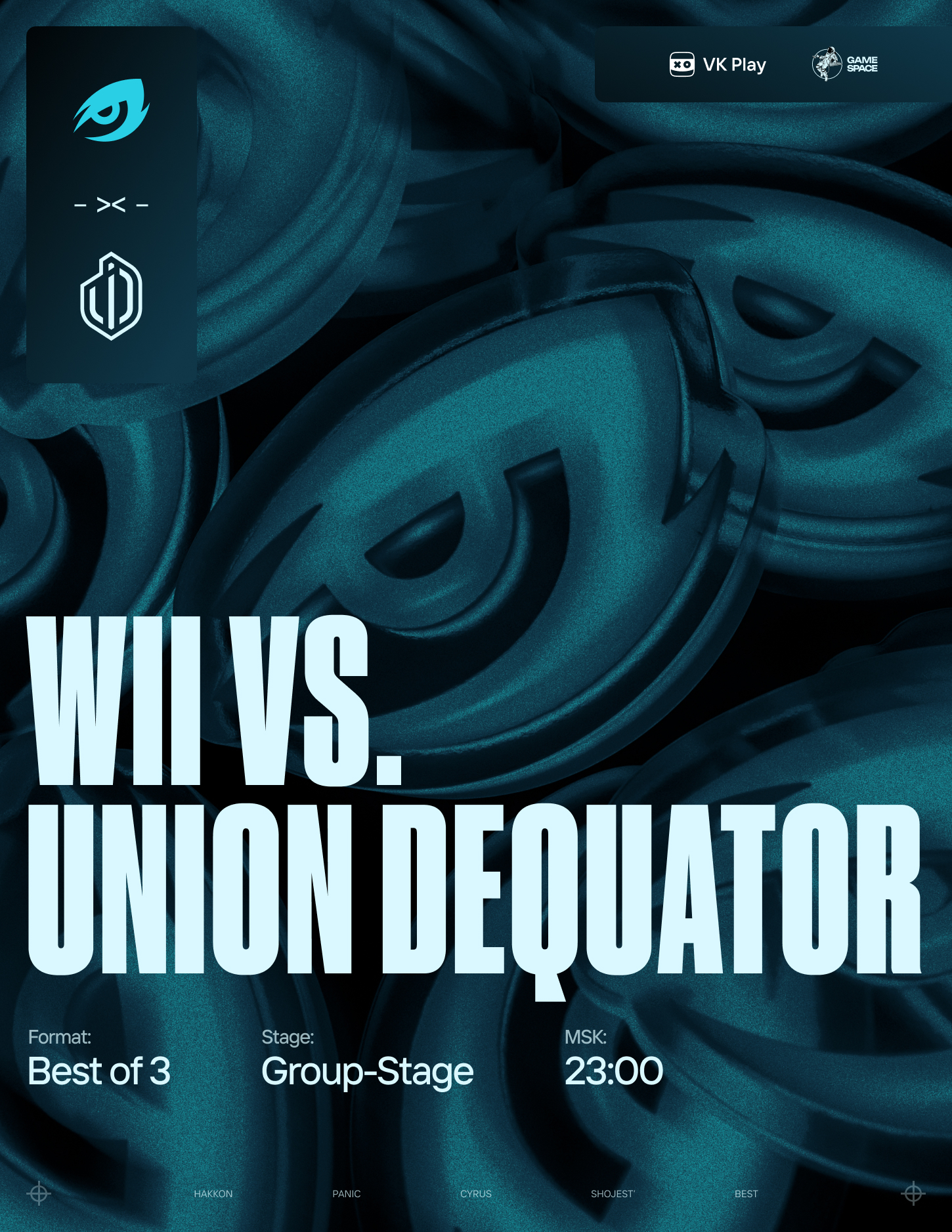WII Esports. PS, AI, Blender 3D — Изображение №20 — Брендинг, 3D на Dprofile