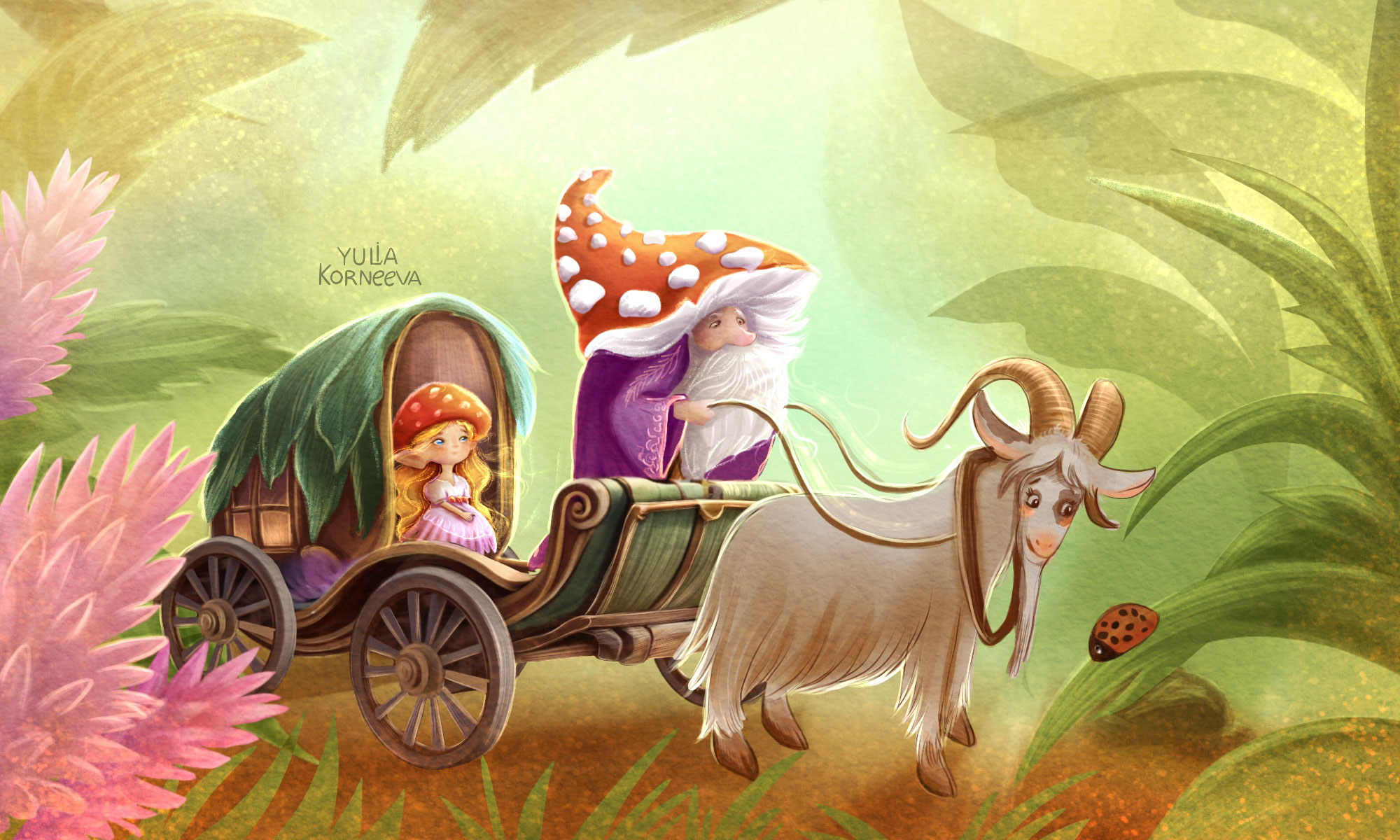 Illustration The Inhabitants of Fairyland — Изображение №1 — Иллюстрация на Dprofile