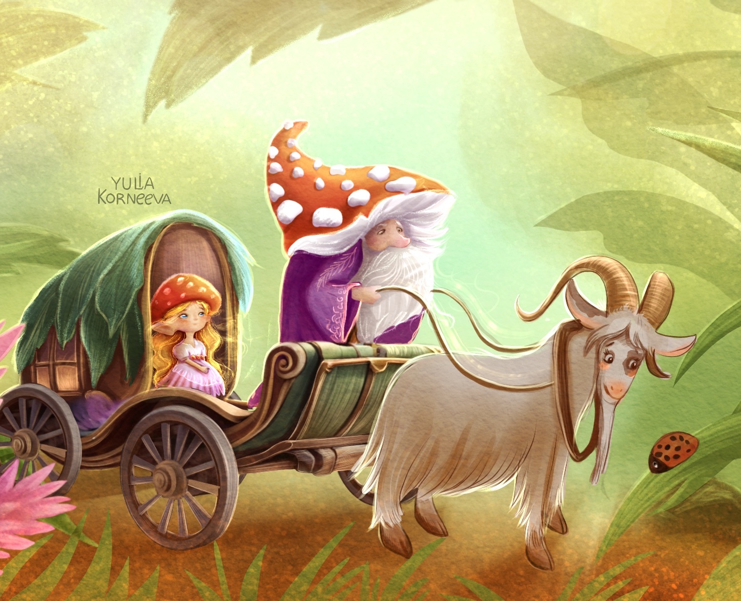 Illustration The Inhabitants of Fairyland на Dprofile