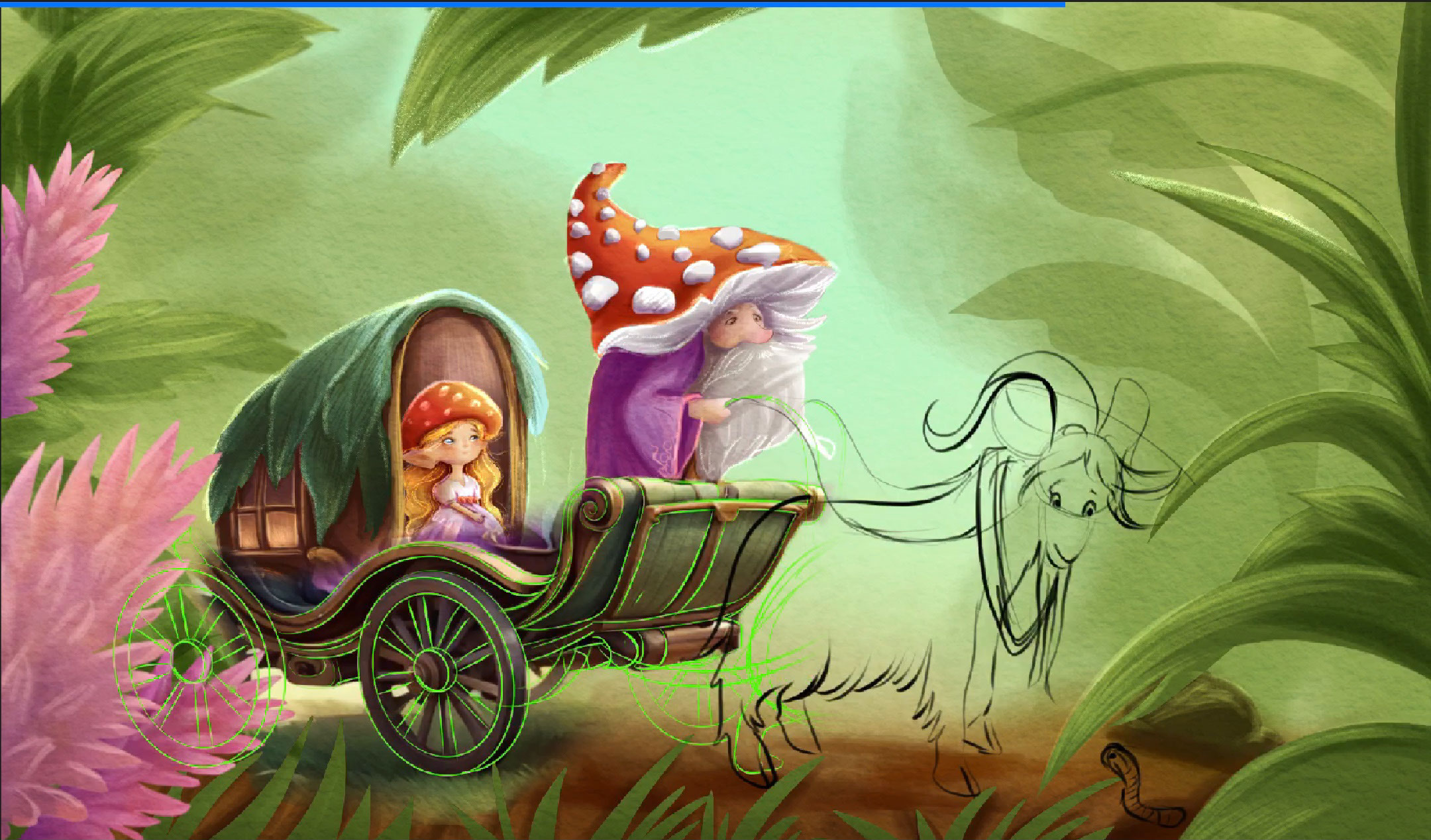 Illustration The Inhabitants of Fairyland — Изображение №2 — Иллюстрация на Dprofile