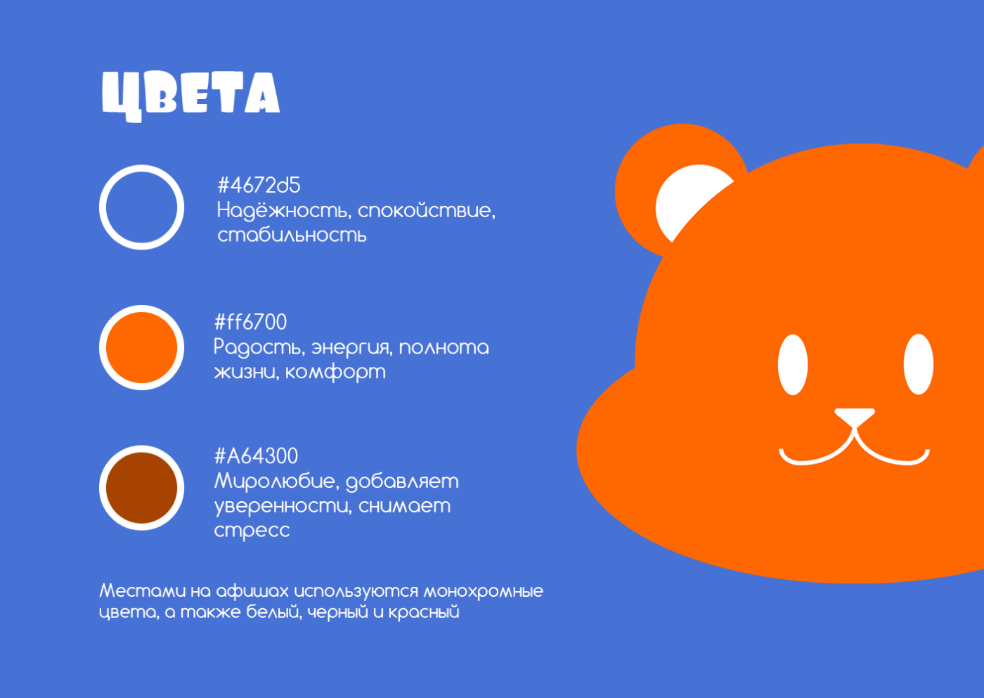 Айдентика сервиса психологической помощи «Рыжий Мишка» — Изображение №3 — Брендинг, Иллюстрация на Dprofile