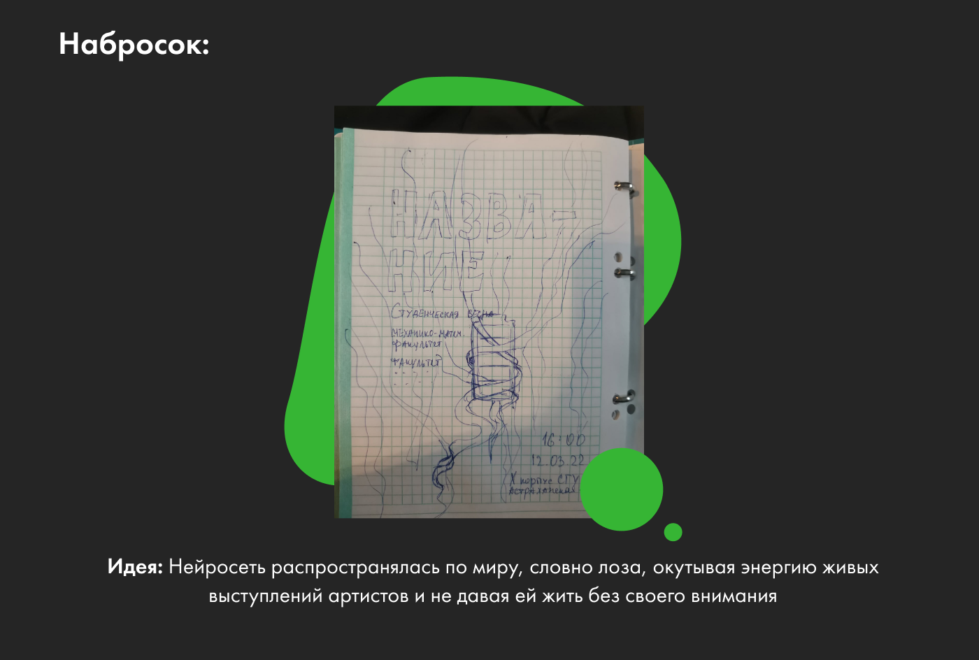Рекламный плакат Студенческой весны факультета — Изображение №3 — Интерфейсы, Иллюстрация на Dprofile
