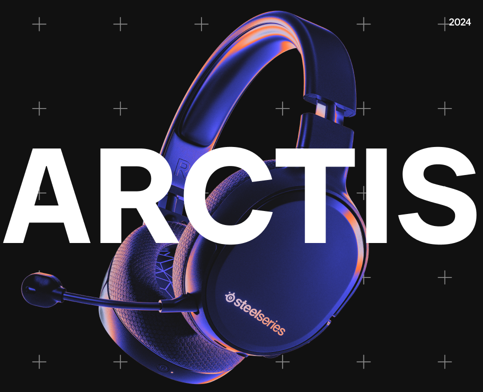 Концепт лэндинга для Arctis на Dprofile