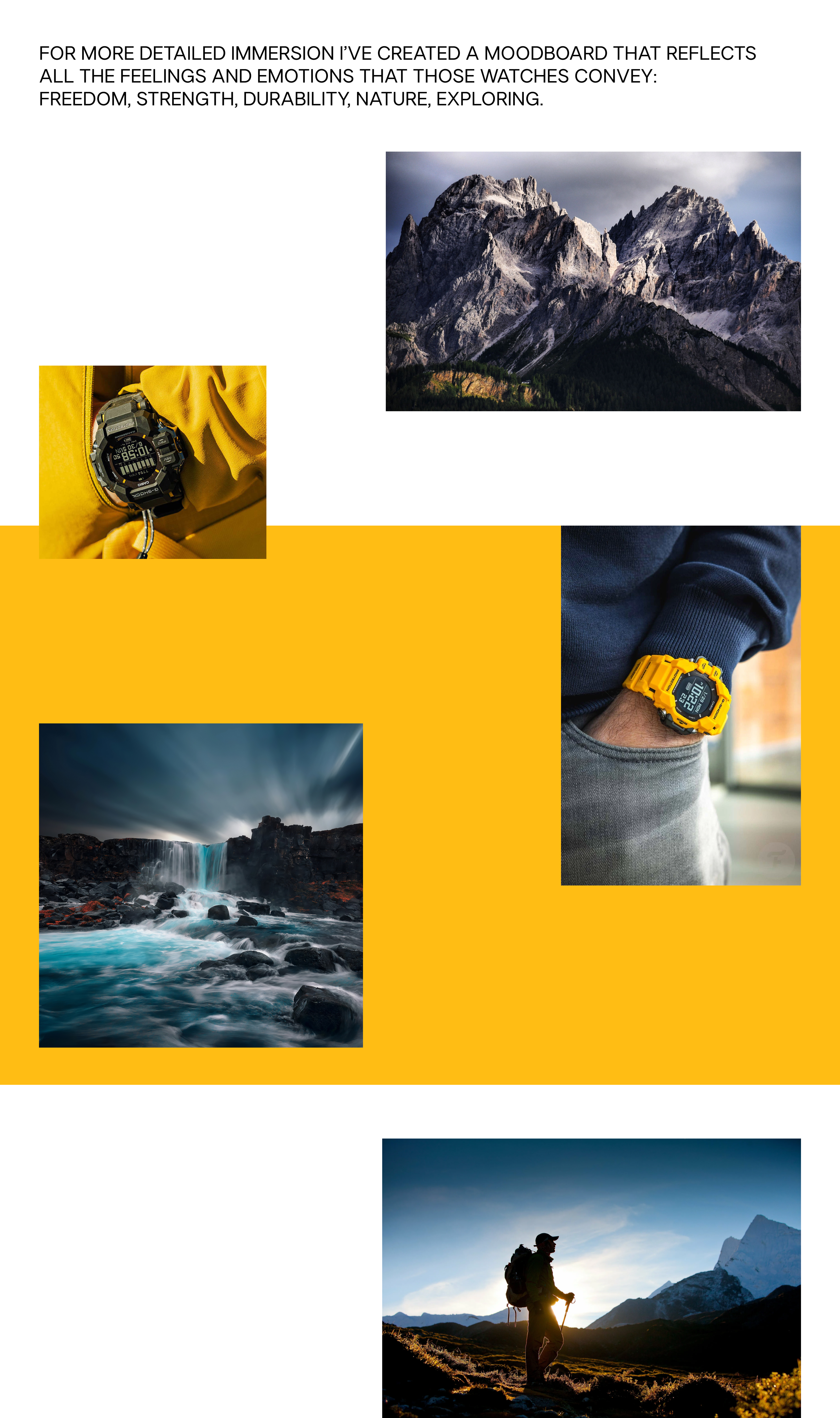 G-SHOCK RANGEMAN - Landing Page Design — Изображение №3 — Интерфейсы на Dprofile