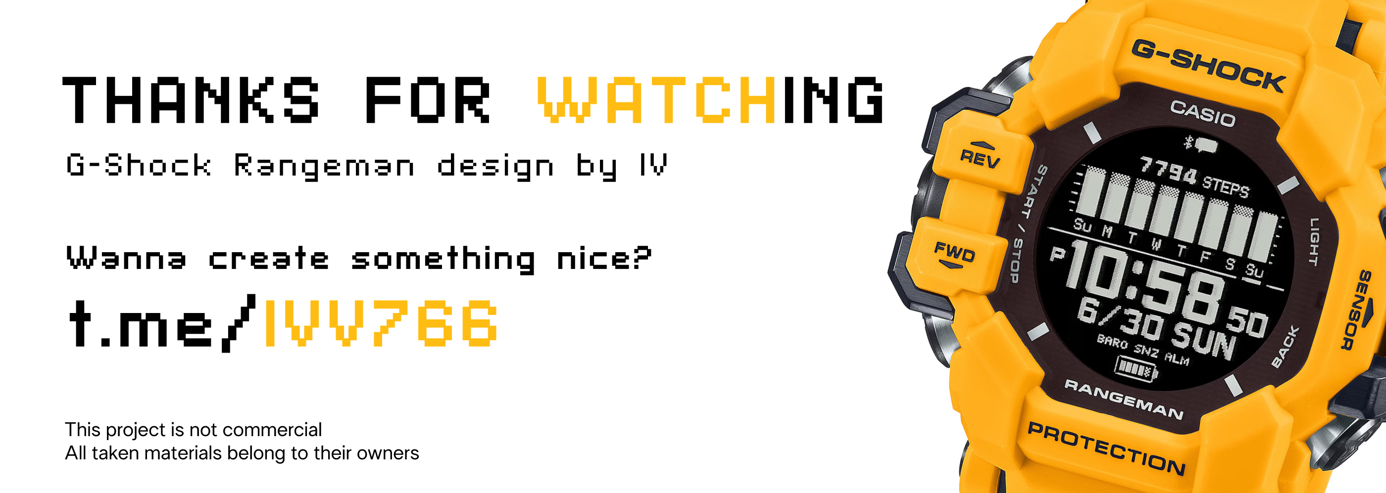 G-SHOCK RANGEMAN - Landing Page Design — Изображение №8 — Интерфейсы на Dprofile