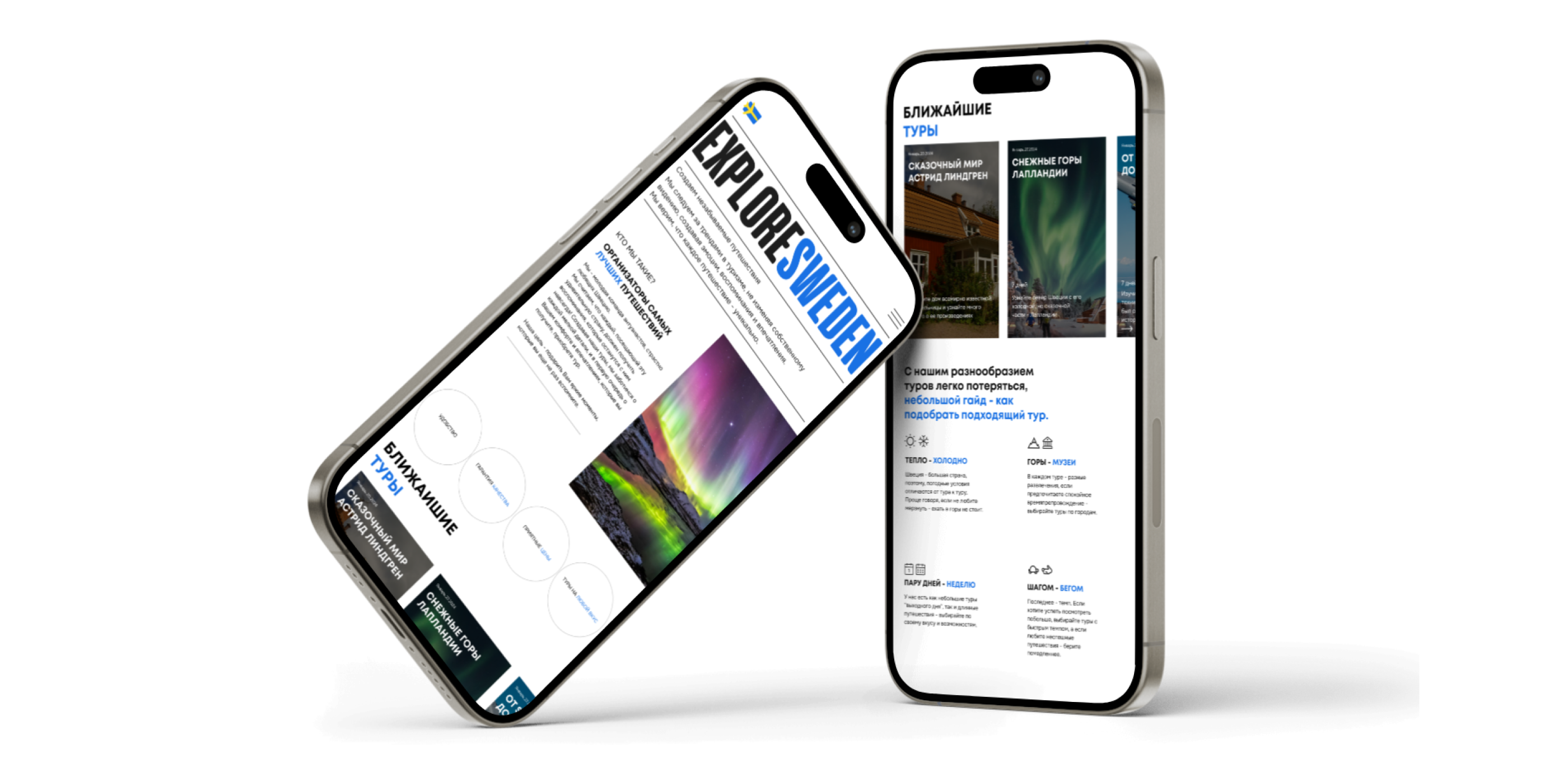 EXPLORESWEDEN - Landing Page Design Concept — Изображение №6 — Интерфейсы на Dprofile
