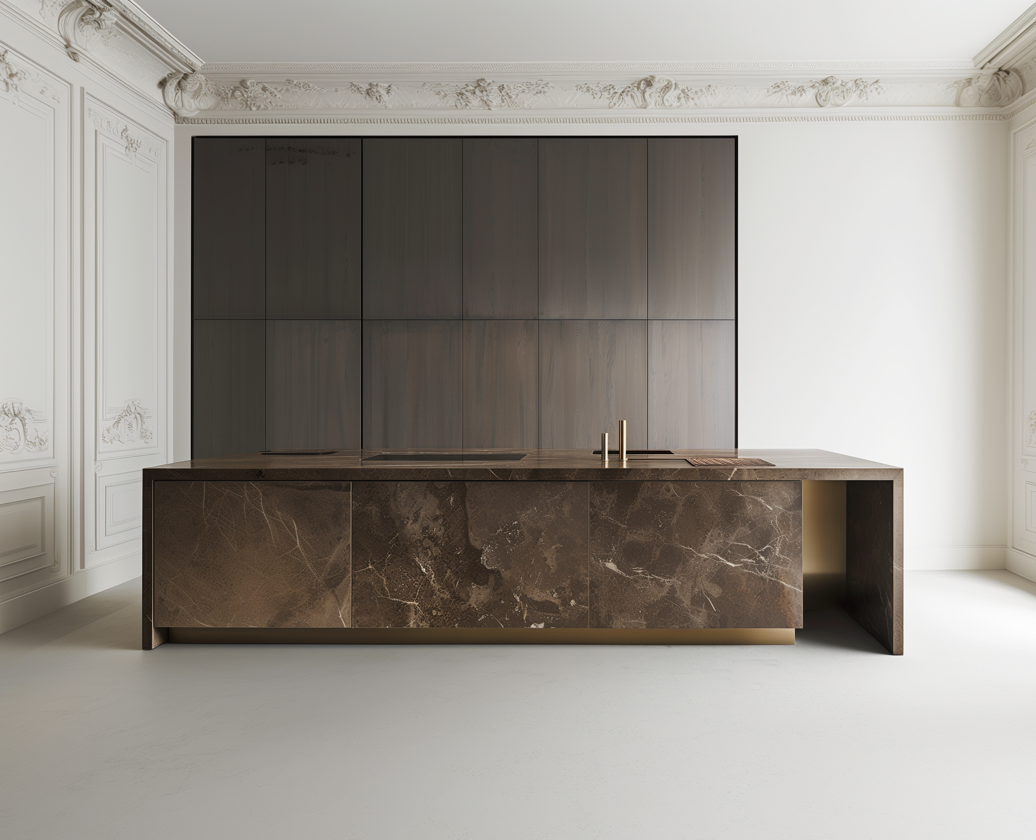 Kitchen design concept — Иллюстрация, 3D на Dprofile