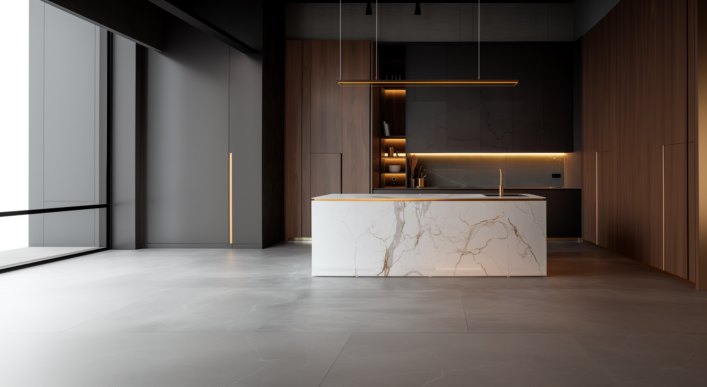 Kitchen Design Concept — Изображение №3 — Иллюстрация, 3D на Dprofile