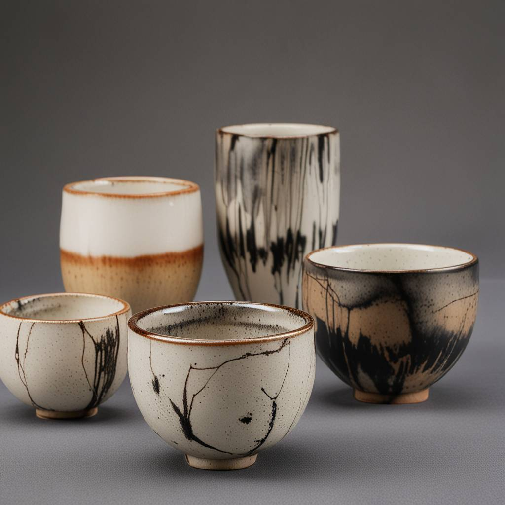 BASED ON JAPANESE RAKU CERAMICS — Изображение №17 — Иллюстрация, 3D на Dprofile