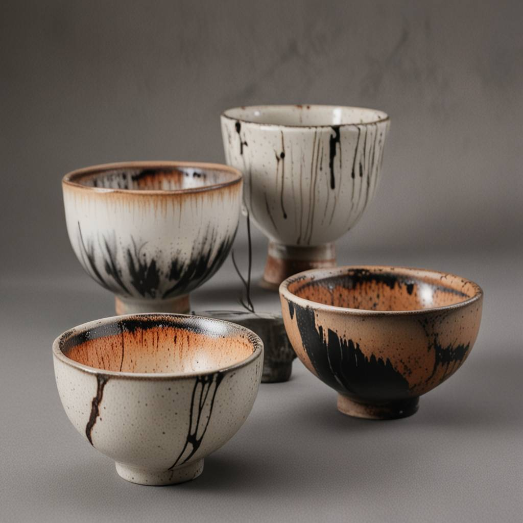BASED ON JAPANESE RAKU CERAMICS — Изображение №15 — Иллюстрация, 3D на Dprofile