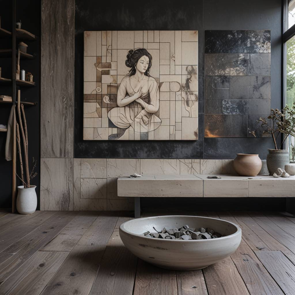 BASED ON JAPANESE RAKU CERAMICS — Изображение №29 — Иллюстрация, 3D на Dprofile