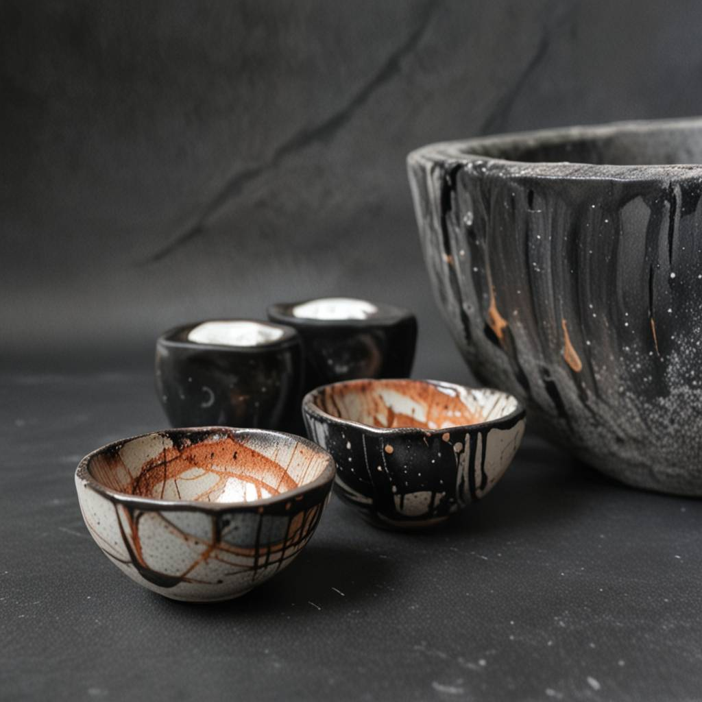 BASED ON JAPANESE RAKU CERAMICS — Изображение №10 — Иллюстрация, 3D на Dprofile