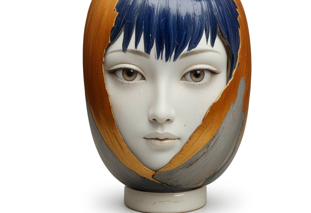 BASED ON JAPANESE RAKU CERAMICS — Изображение №47 — Иллюстрация, 3D на Dprofile