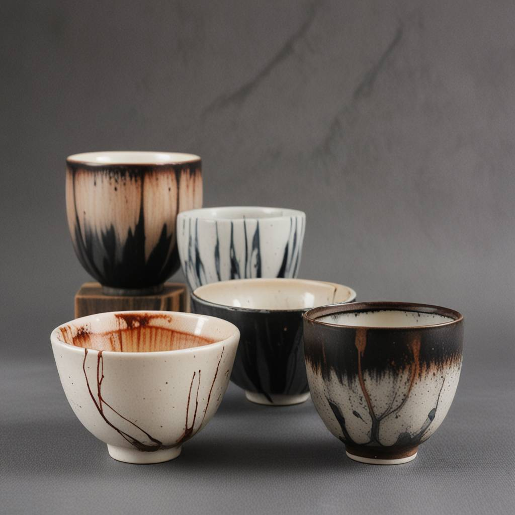 BASED ON JAPANESE RAKU CERAMICS — Изображение №18 — Иллюстрация, 3D на Dprofile