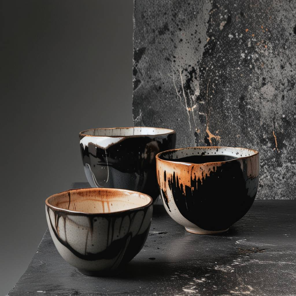 BASED ON JAPANESE RAKU CERAMICS — Изображение №12 — Иллюстрация, 3D на Dprofile