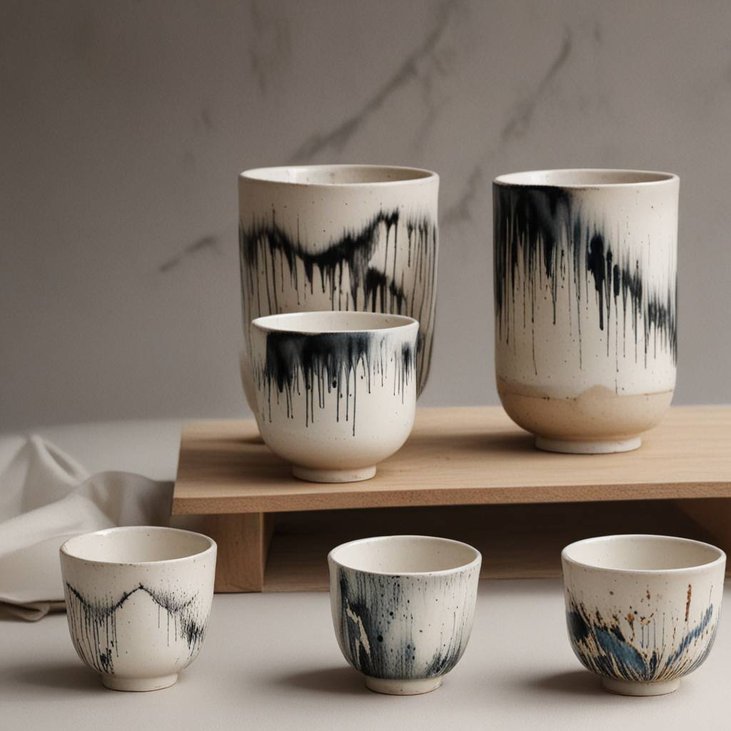 BASED ON JAPANESE RAKU CERAMICS — Изображение №21 — Иллюстрация, 3D на Dprofile
