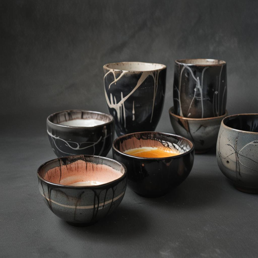 BASED ON JAPANESE RAKU CERAMICS — Изображение №14 — Иллюстрация, 3D на Dprofile