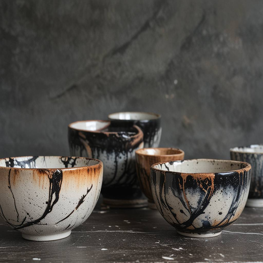 BASED ON JAPANESE RAKU CERAMICS — Изображение №11 — Иллюстрация, 3D на Dprofile