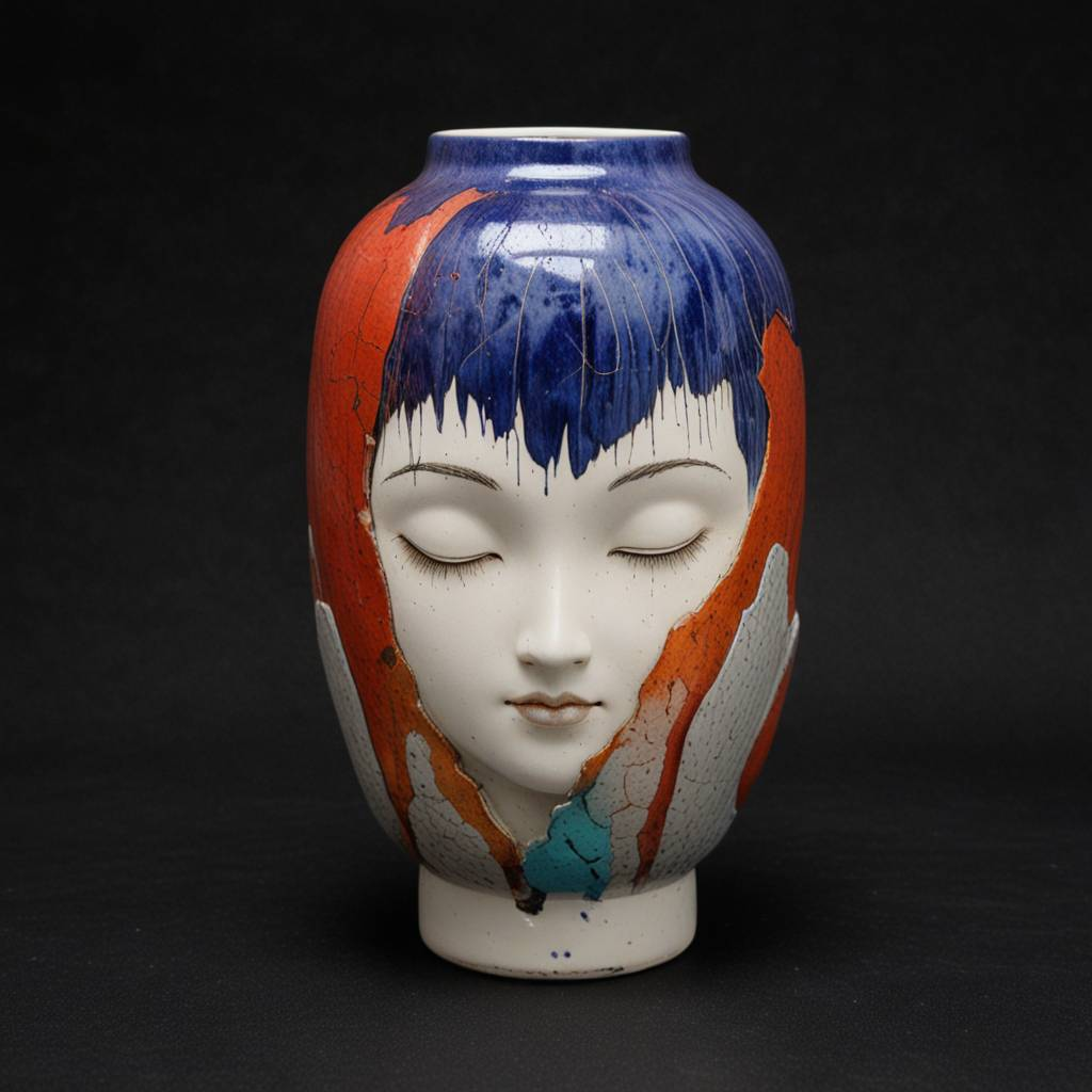 BASED ON JAPANESE RAKU CERAMICS — Изображение №1 — Иллюстрация, 3D на Dprofile