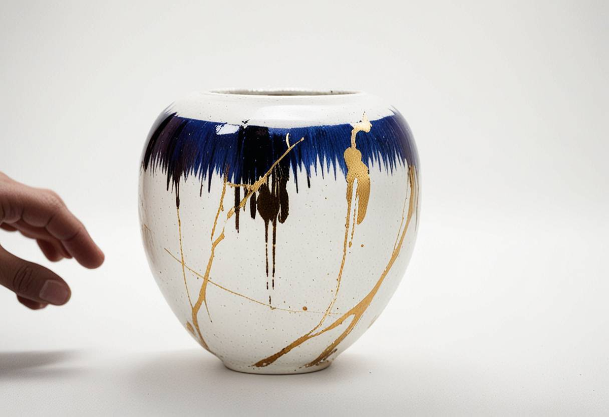 BASED ON JAPANESE RAKU CERAMICS — Изображение №43 — Иллюстрация, 3D на Dprofile