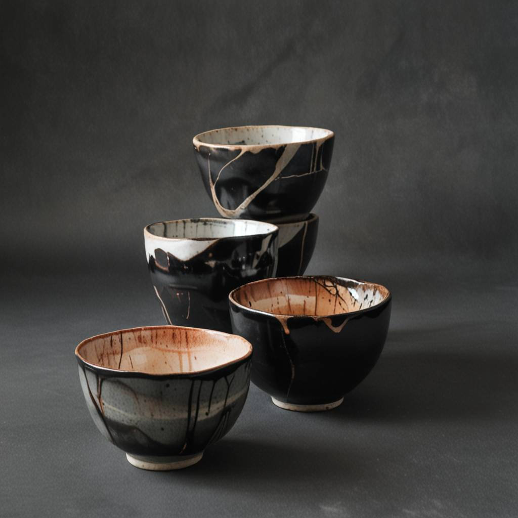 BASED ON JAPANESE RAKU CERAMICS — Изображение №13 — Иллюстрация, 3D на Dprofile