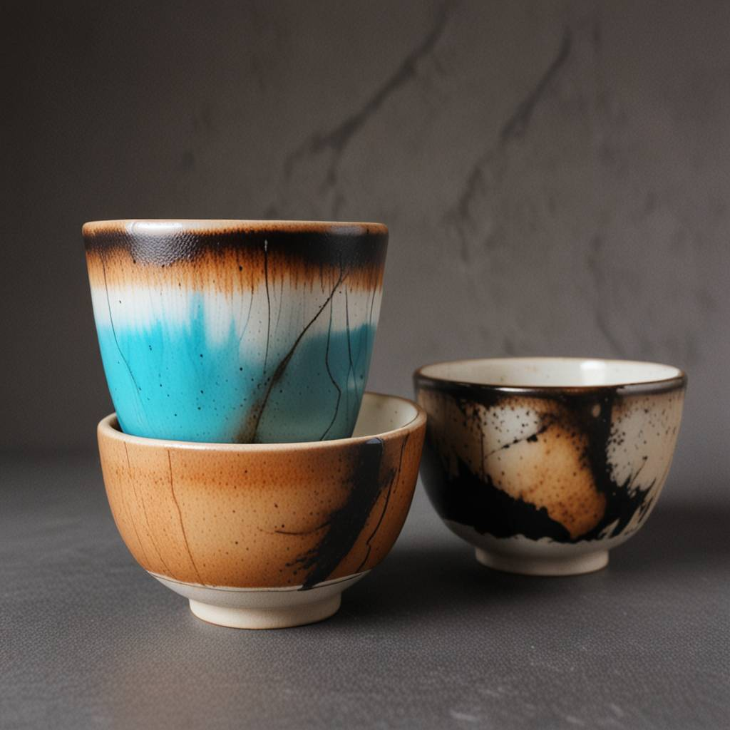 BASED ON JAPANESE RAKU CERAMICS — Изображение №19 — Иллюстрация, 3D на Dprofile