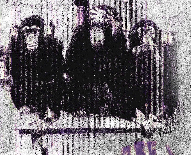 WE ARE /monkeys/ ARE WE? — Иллюстрация, Графика на Dprofile