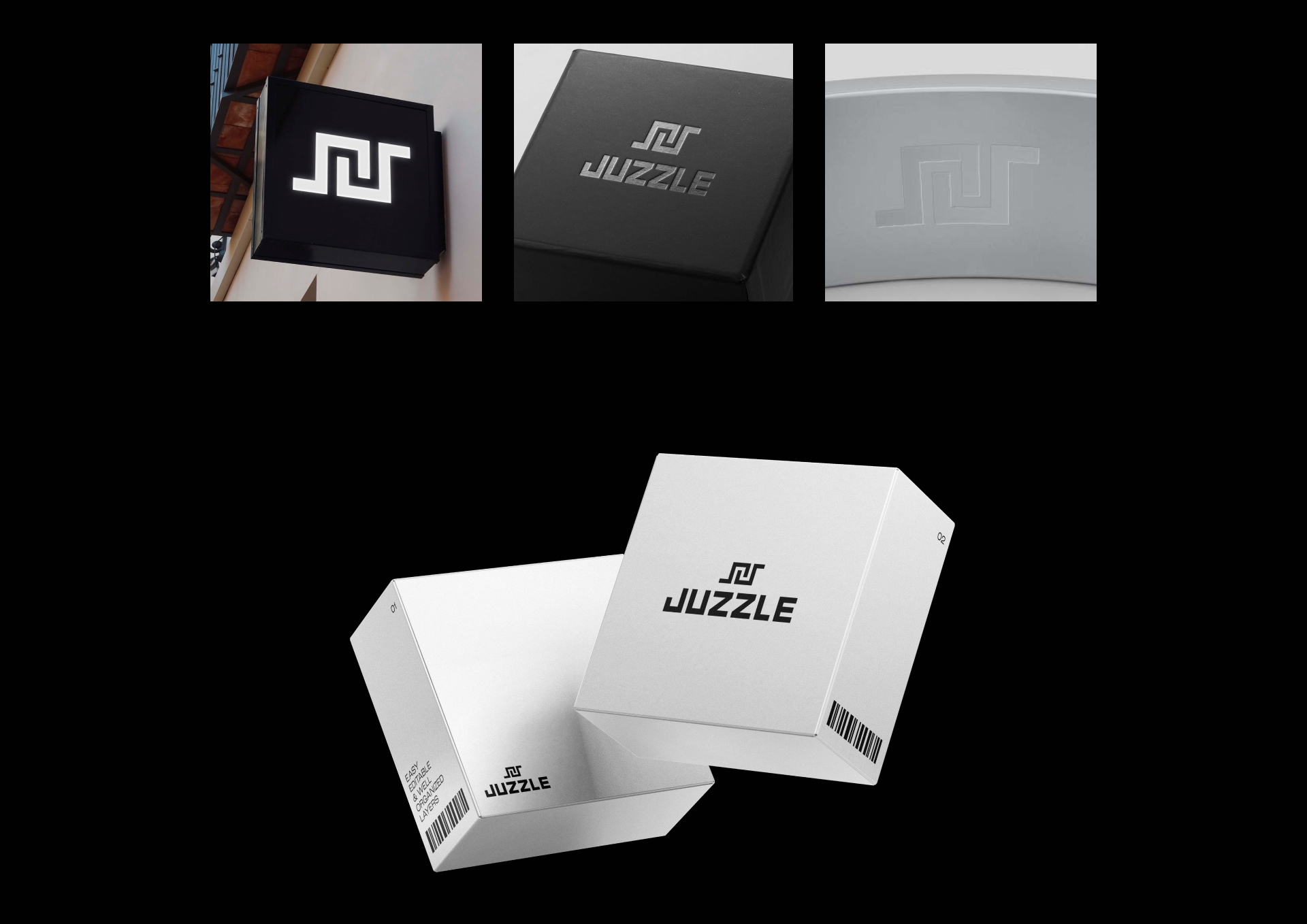 Logo design for Juzzle | Дизайн логотипа для бренда Juzzle — Изображение №9 — Брендинг на Dprofile