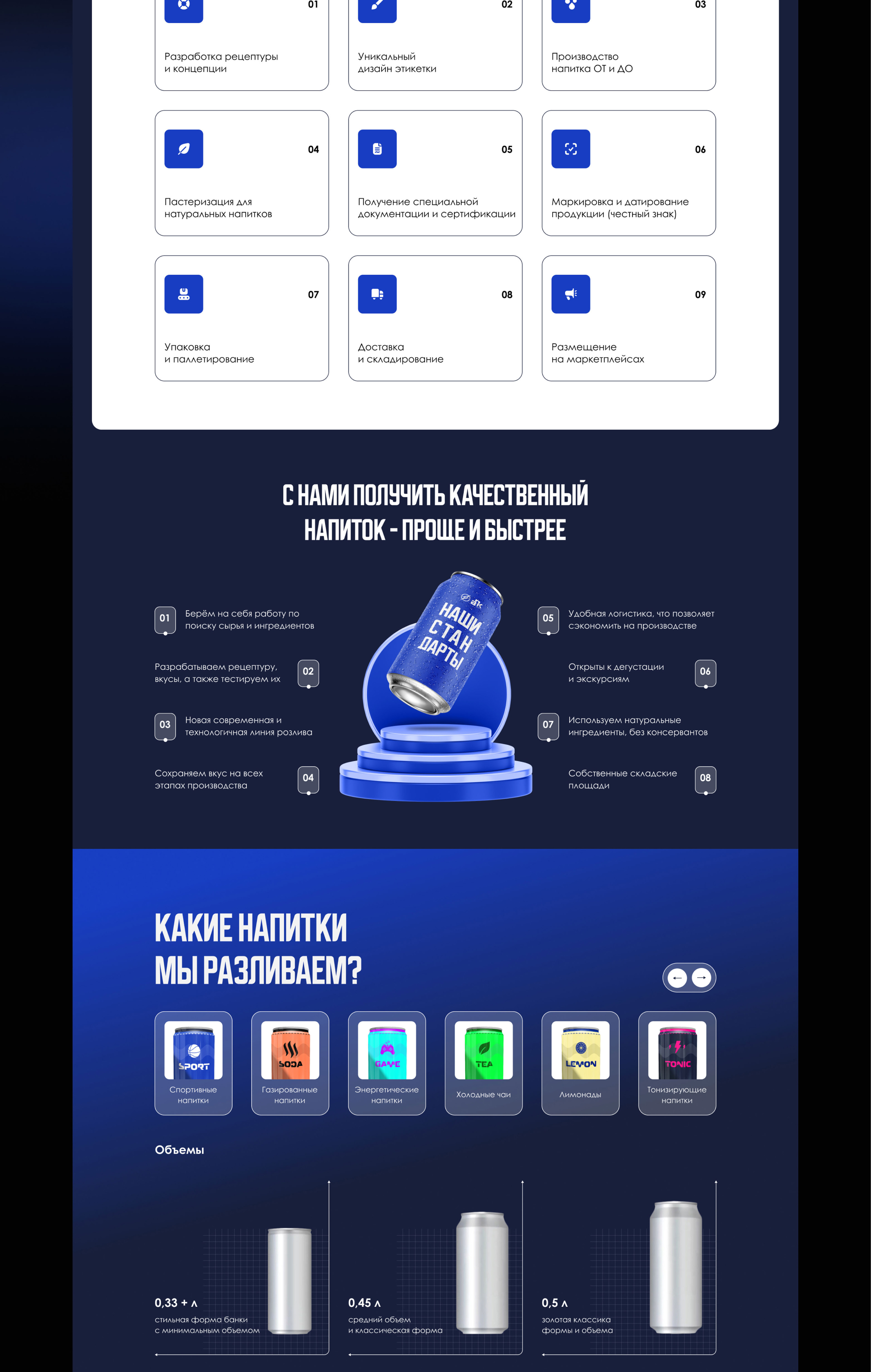 Корпоративный сайт для завода | Factory Website — Изображение №4 — Интерфейсы на Dprofile