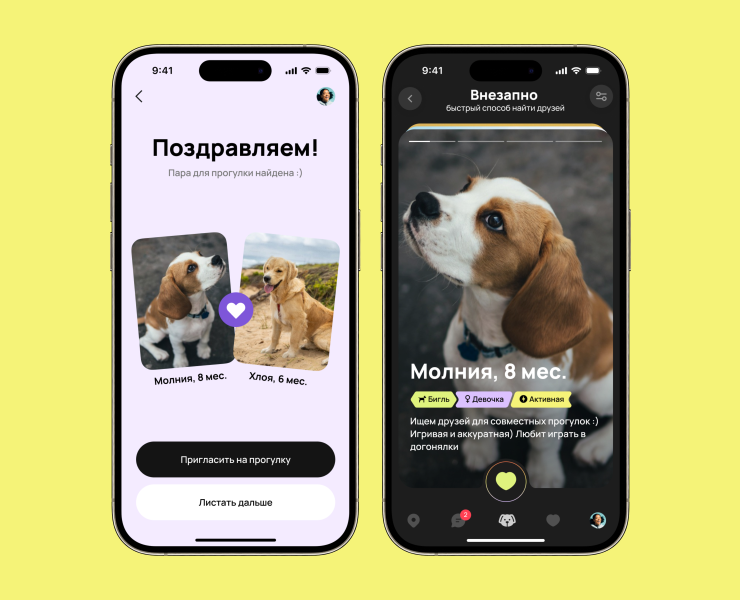 Внезапно — Интерфейсы на Dprofile