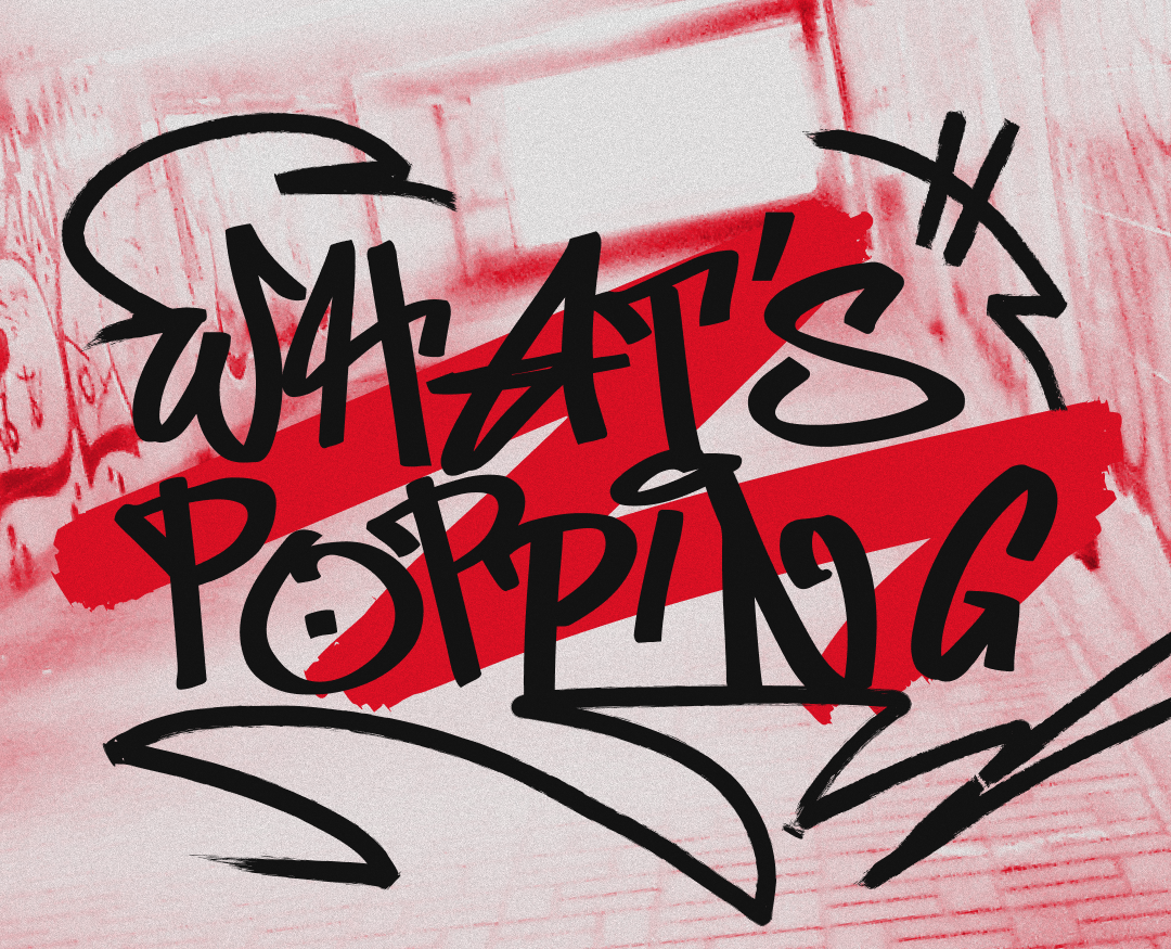 Poster: What's poppin g — Графика на Dprofile