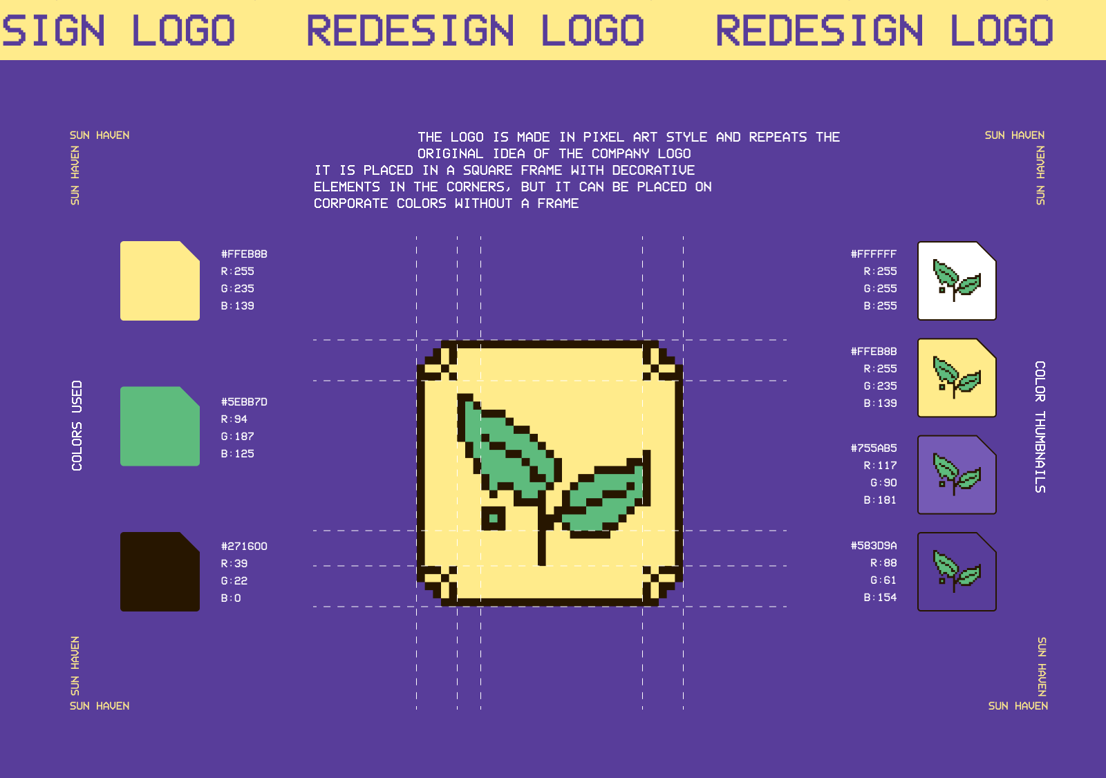 Landing page redesign Sun Haven — Изображение №4 — Интерфейсы, Брендинг на Dprofile