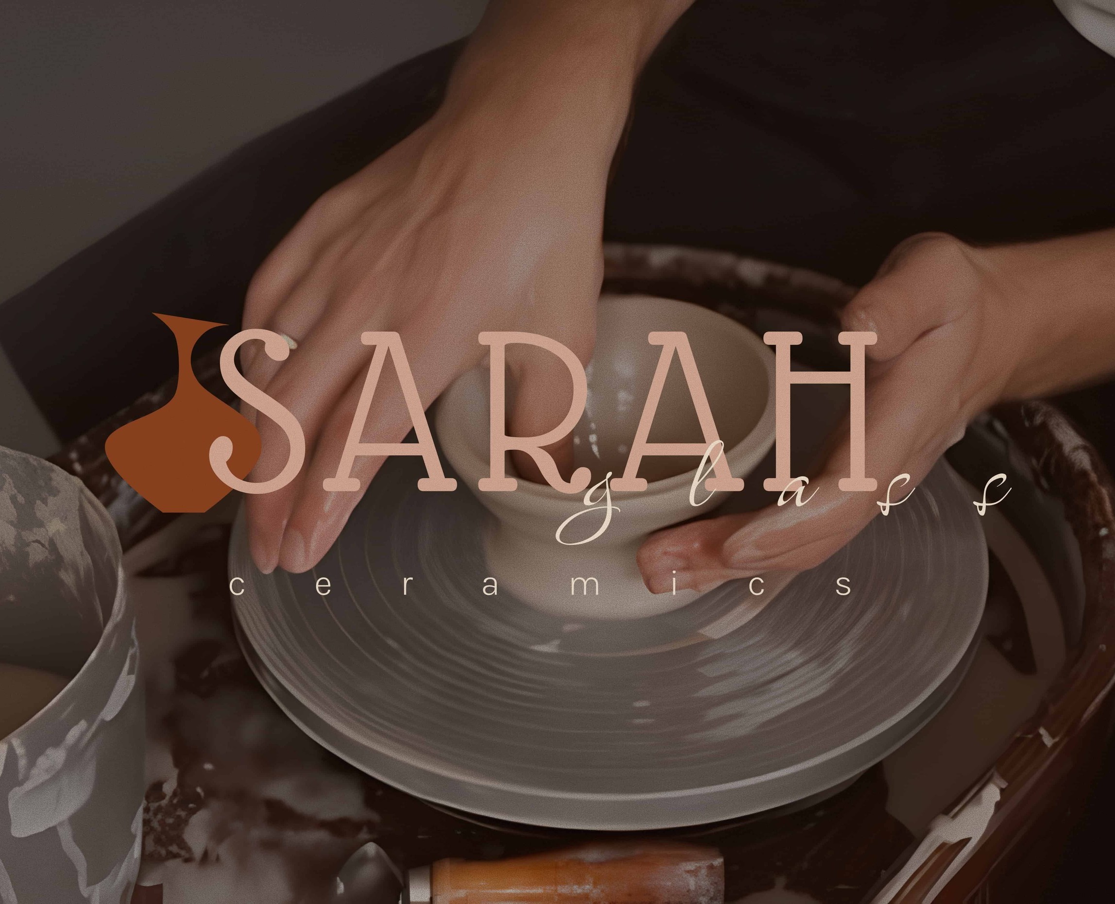 Sarah Glass Ceramics | Ceramic brand logotype — Брендинг на Dprofile
