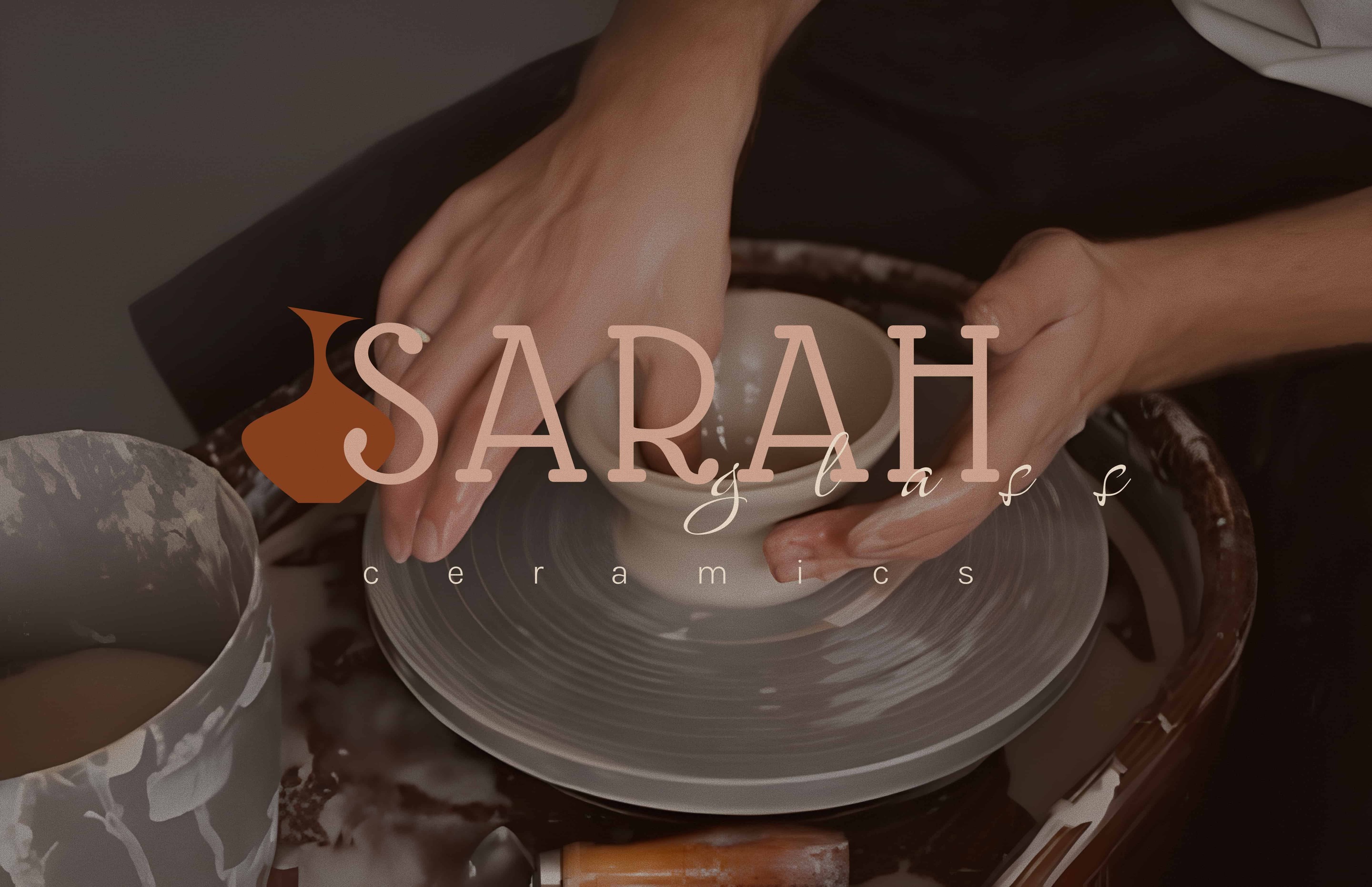 Sarah Glass Ceramics | Ceramic brand logotype — Изображение №1 — Брендинг на Dprofile