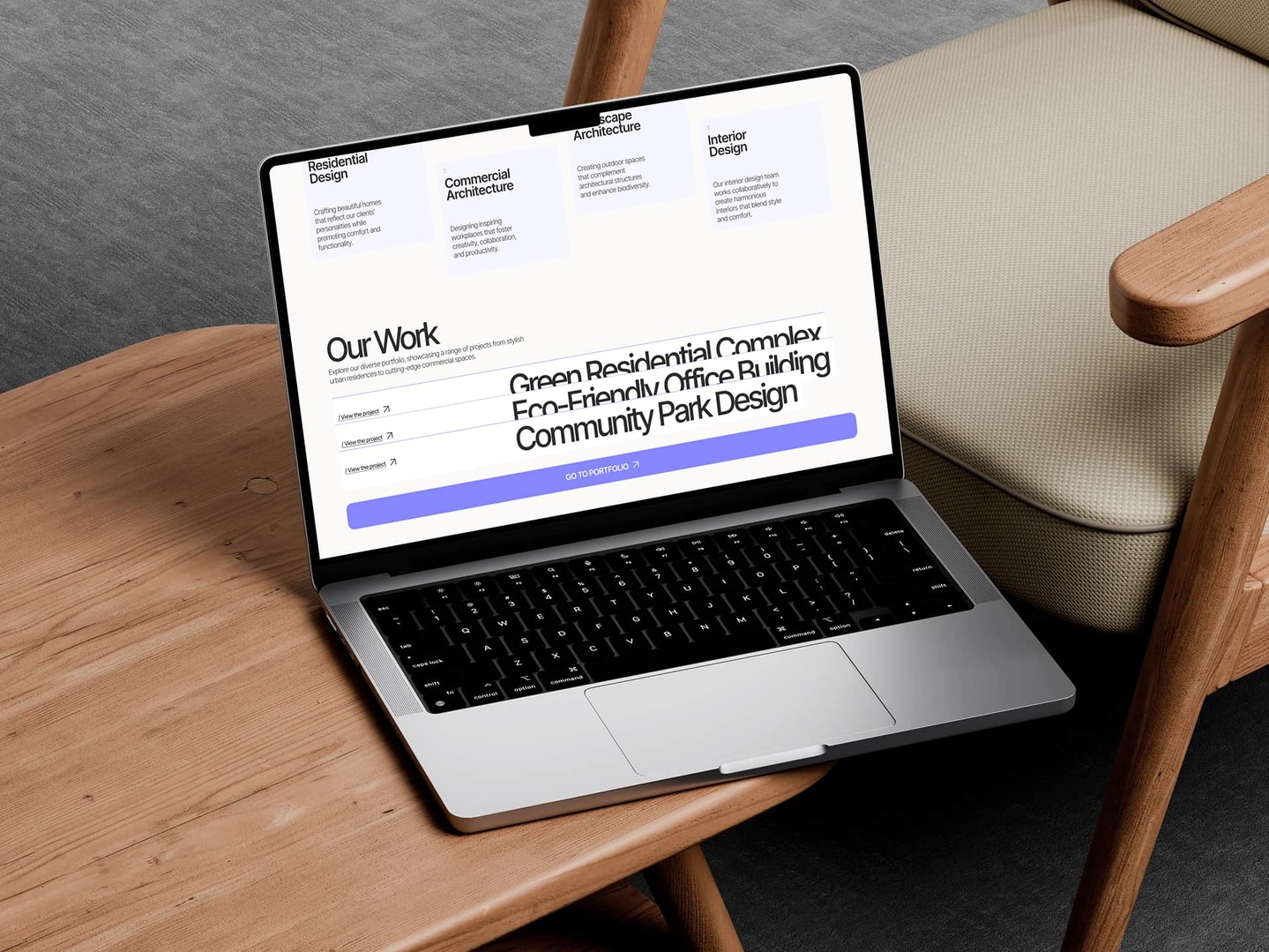 Architectural Harmony | Landing Page — Изображение №8 — Интерфейсы на Dprofile
