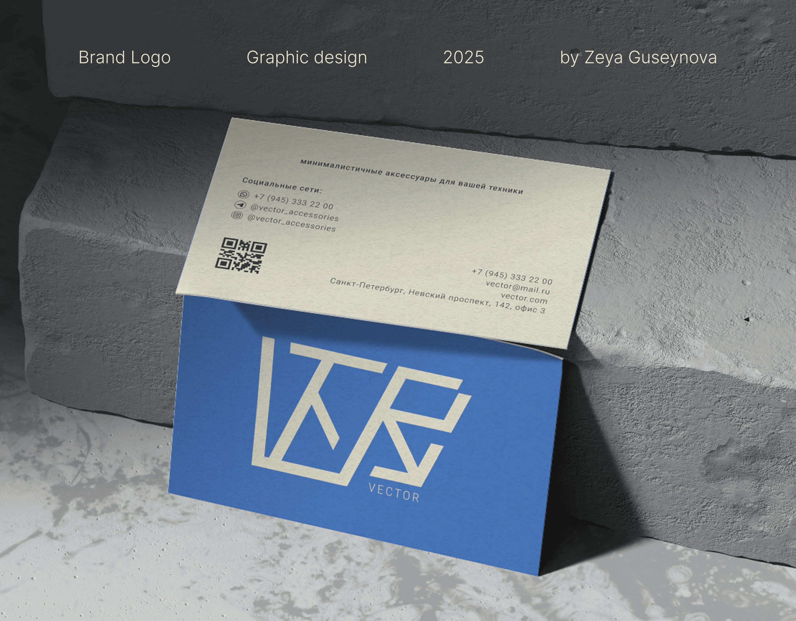 Vector | Brand Logo Design for Tech Accessories — Изображение №1 — Интерфейсы, Брендинг на Dprofile