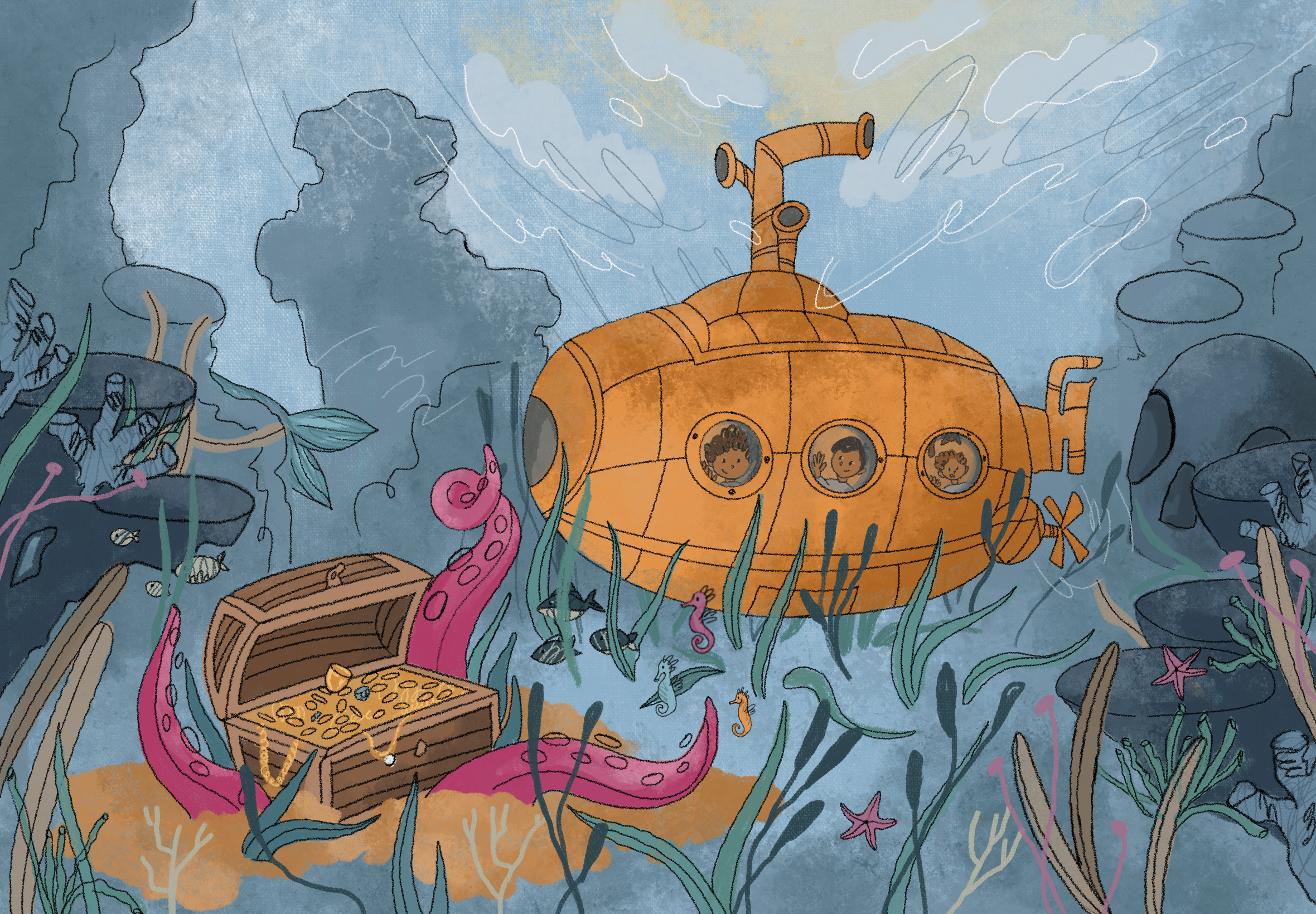 Детская иллюстрация для настольной игры — Изображение №4 — Брендинг, Иллюстрация на Dprofile